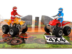 Tor wyścigowy quady + rampy Puzzle