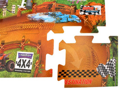 Tor wyścigowy quady + rampy Puzzle