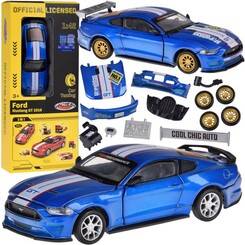 Zestaw Metalowe auto TUNING licencjonowane Ford Mustang GT 1:42 ZA5057