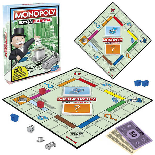 Gra planszowa Hasbro Gaming HASBRO MONOPOLY EDYCJA DLA RYWALI